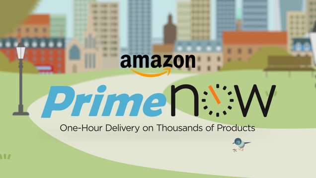 $10 off your first Prime Now order. Will receive an additional $10 code to be used between 12/30-1/20